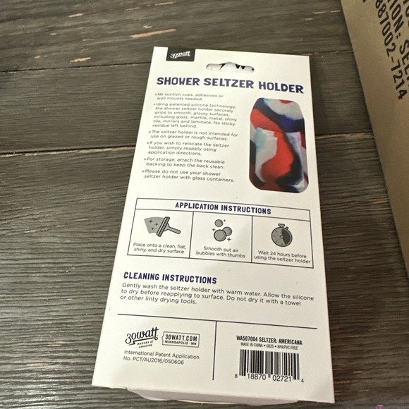 Shower Seltzer Holder - Multi Color - Picture 3 of 5